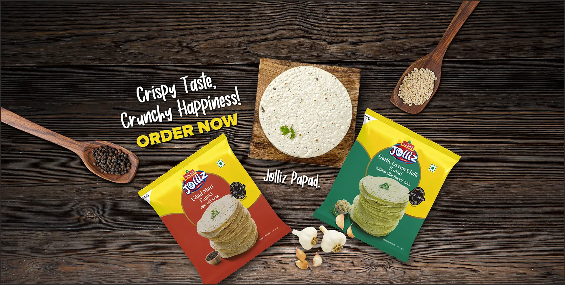 Jolliz papad slider